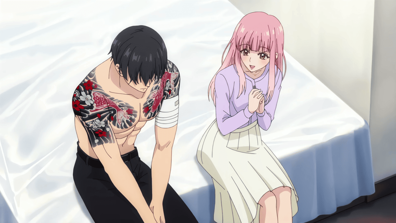 Sazanami Soushi ni Shojo wo Sasagu Offering My Virginity to a Gangster